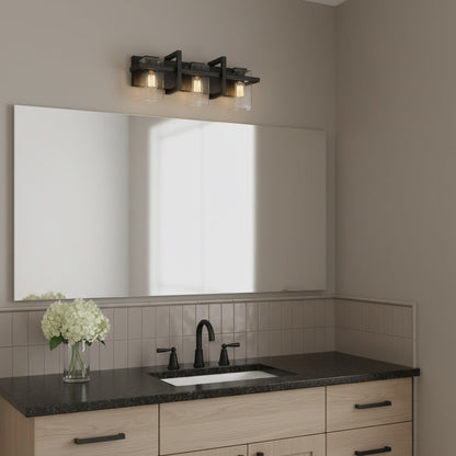 Mitte Bath Wall Light in bathroom.