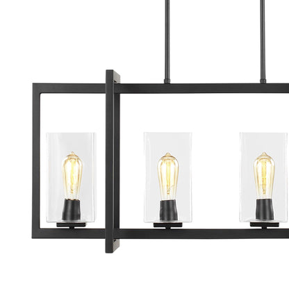 Mitte Linear Pendant Light in Detail.