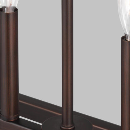 Moffet Street Linear Pendant Light in Detail.