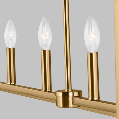 Moffet Street Linear Pendant Light in Detail.