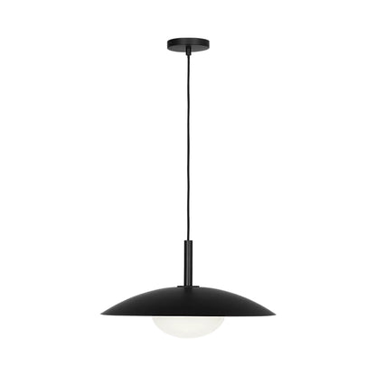 Mont Pendant Light in Midnight Black.