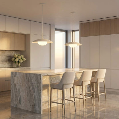 Mont Pendant Light in dining room.