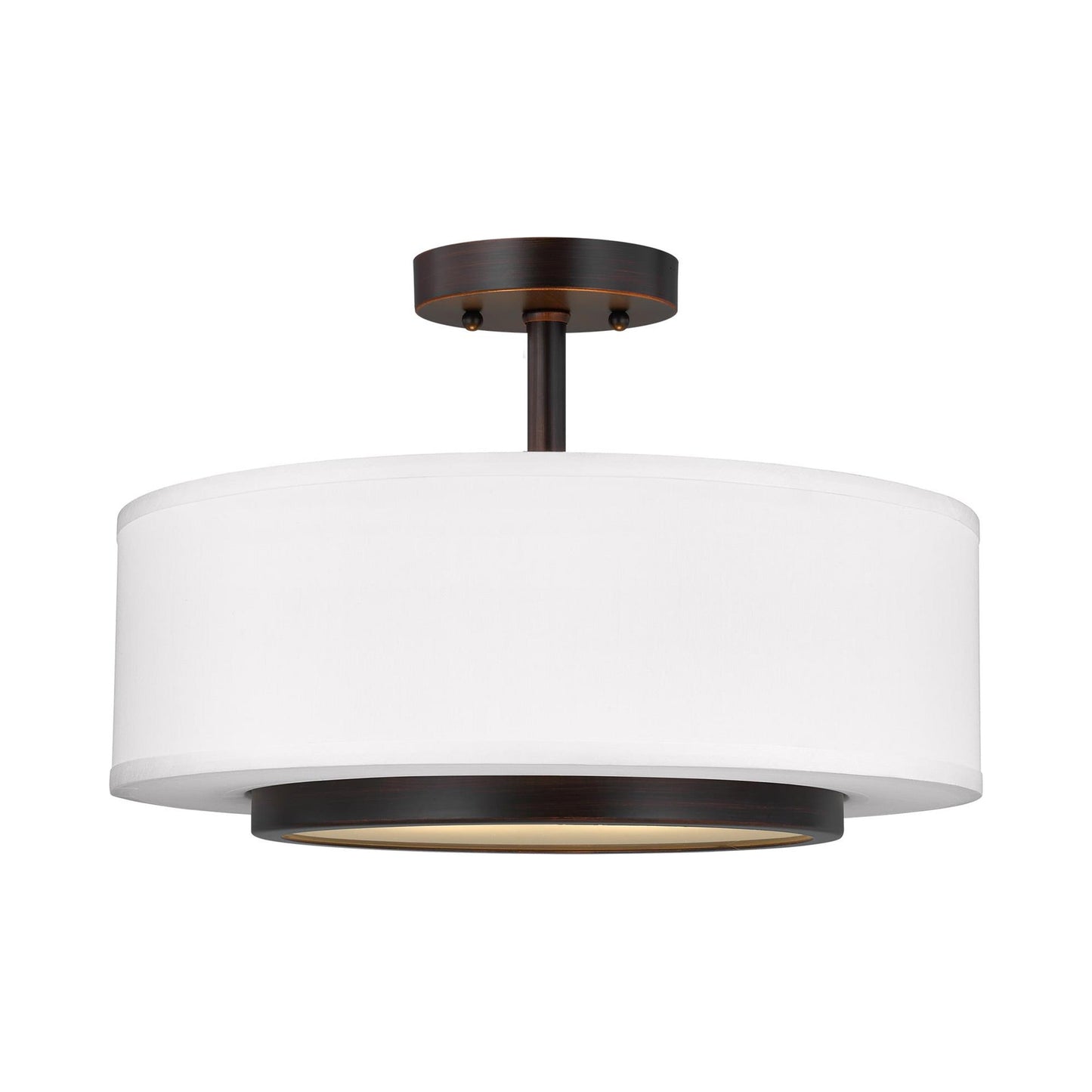 Nance Semi-Flush Convertible Pendant Light in Detail.