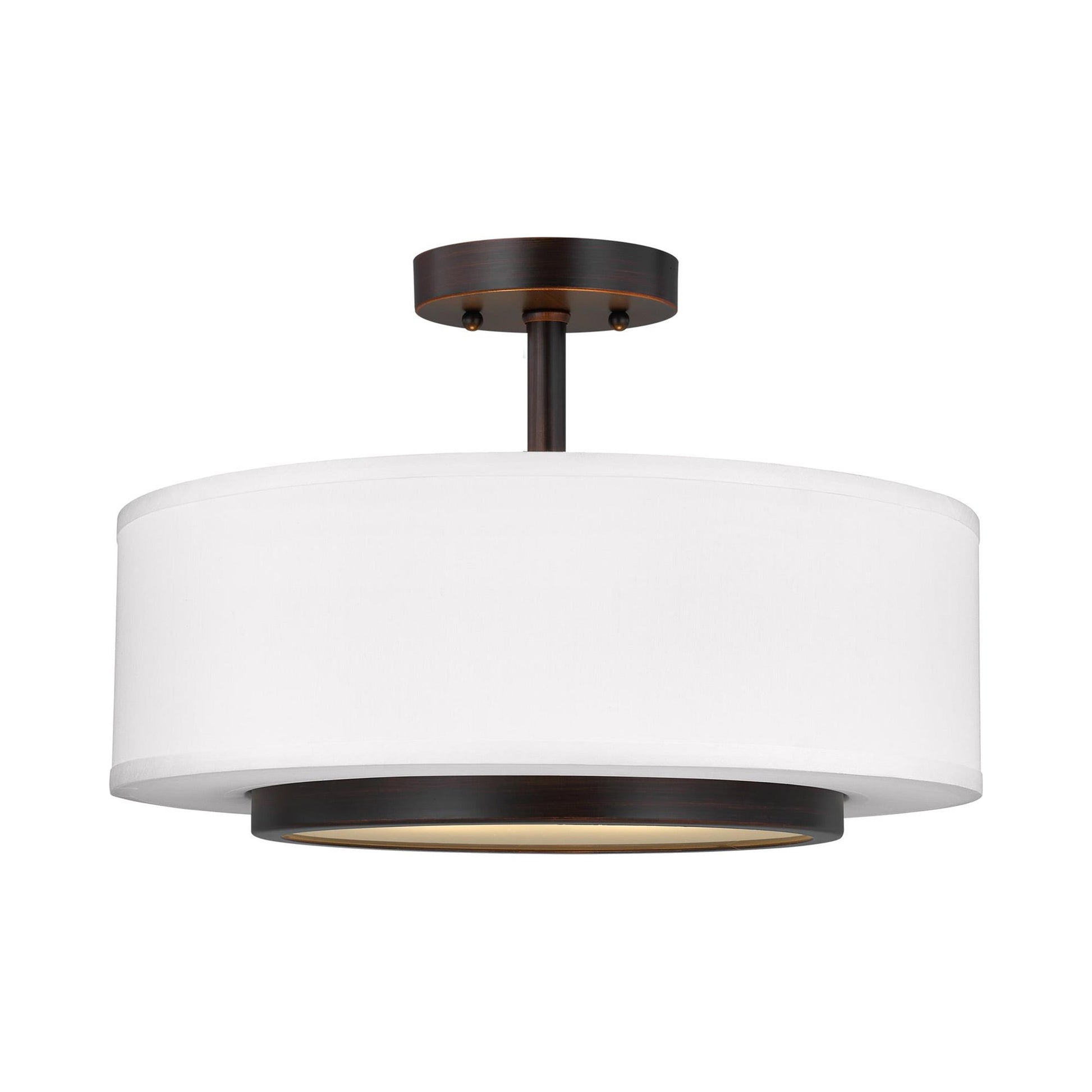 Nance Semi-Flush Convertible Pendant Light in Detail.
