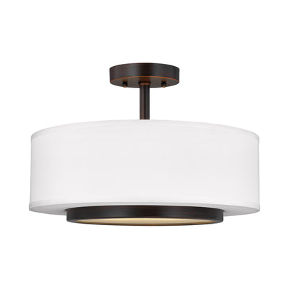 Nance Semi-Flush Convertible Pendant Light in Detail.