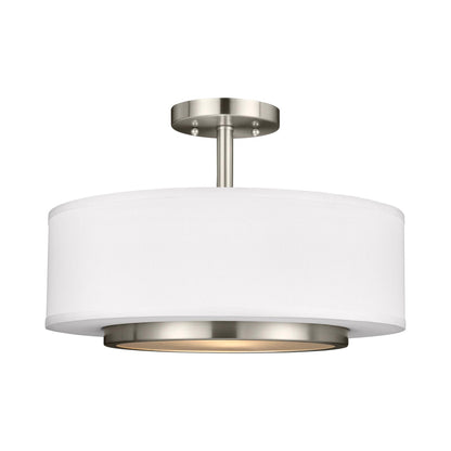 Nance Semi-Flush Convertible Pendant Light in Detail.