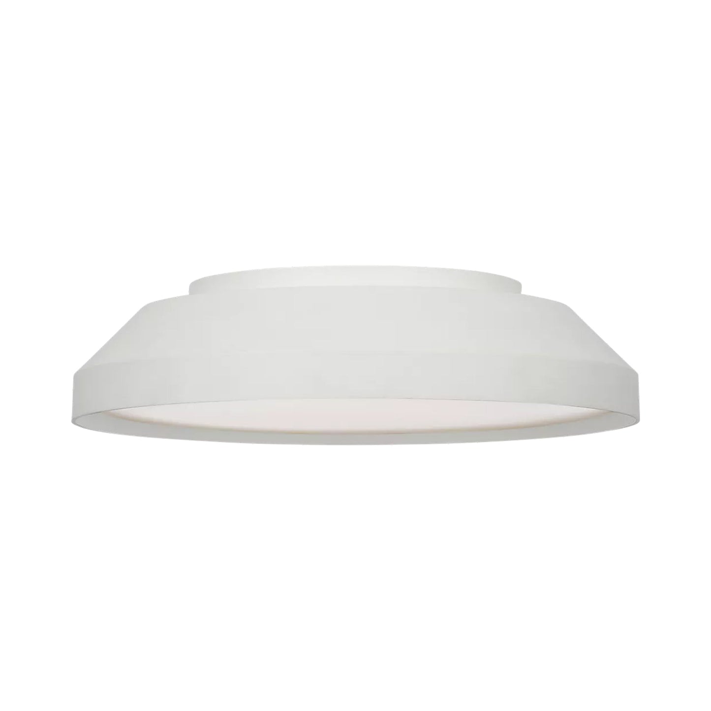 Nevado LED Flush Mount Ceiling Light in Matte White.
