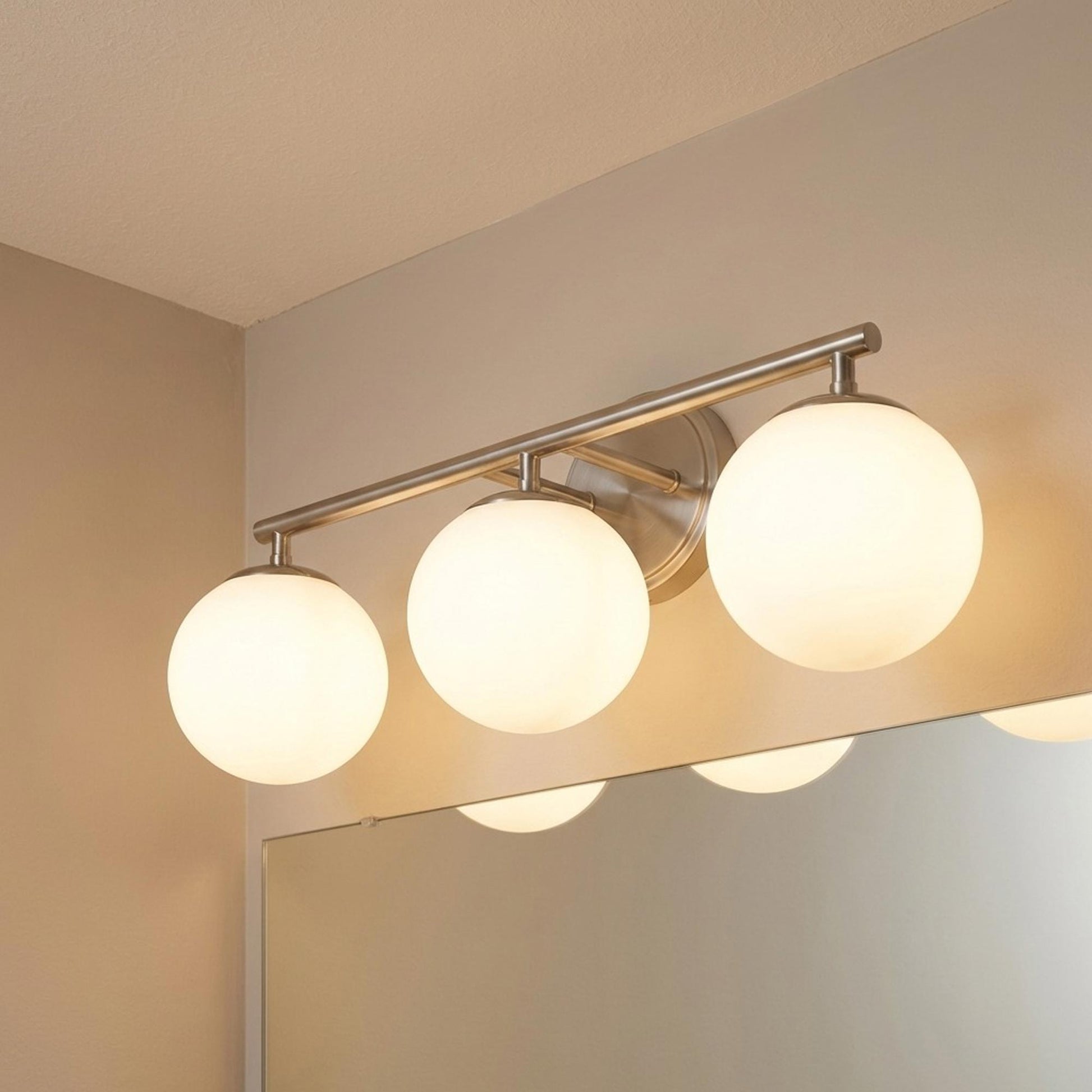 Nube Bath Vanity Light in Detail.