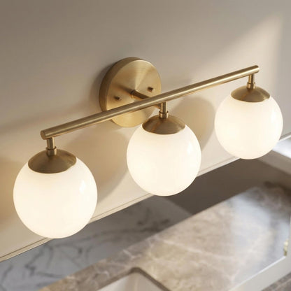 Nube Bath Vanity Light in Detail.