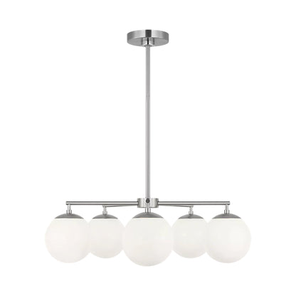 Nube Chandelier in Brushed Nickel (5-Light).