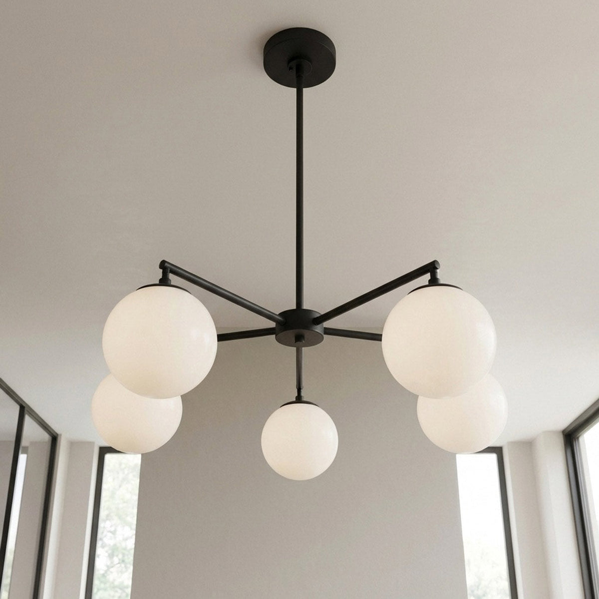 Nube Chandelier in Detail.