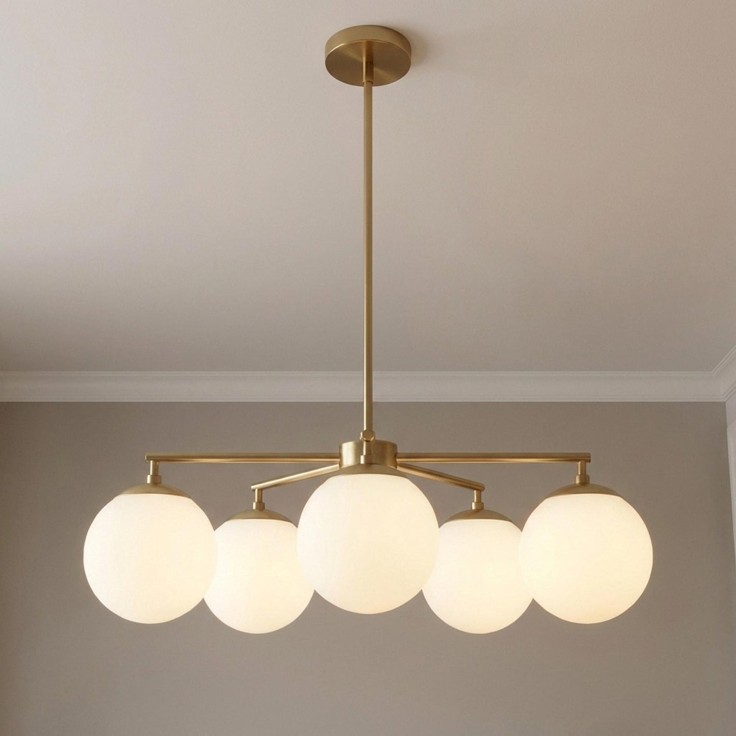 Nube Chandelier in Detail.