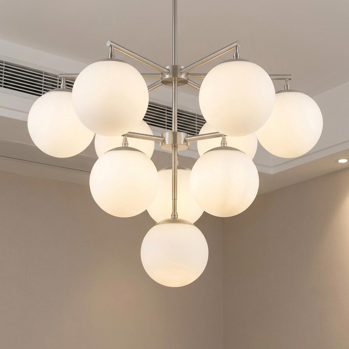 Nube Chandelier in Detail.