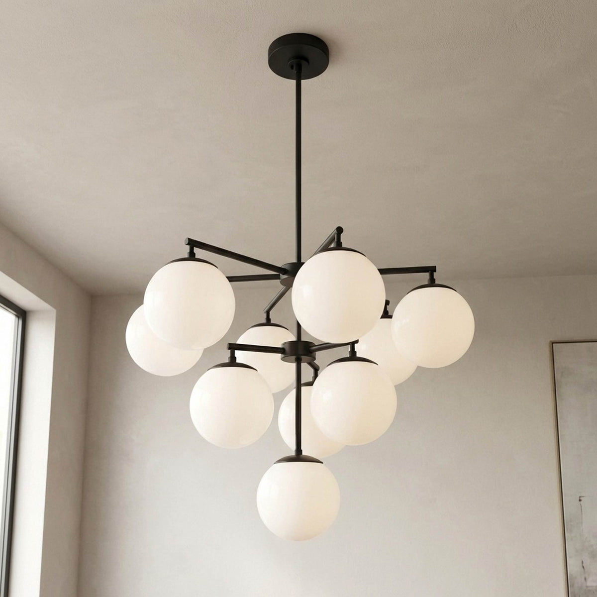 Nube Chandelier in Detail.
