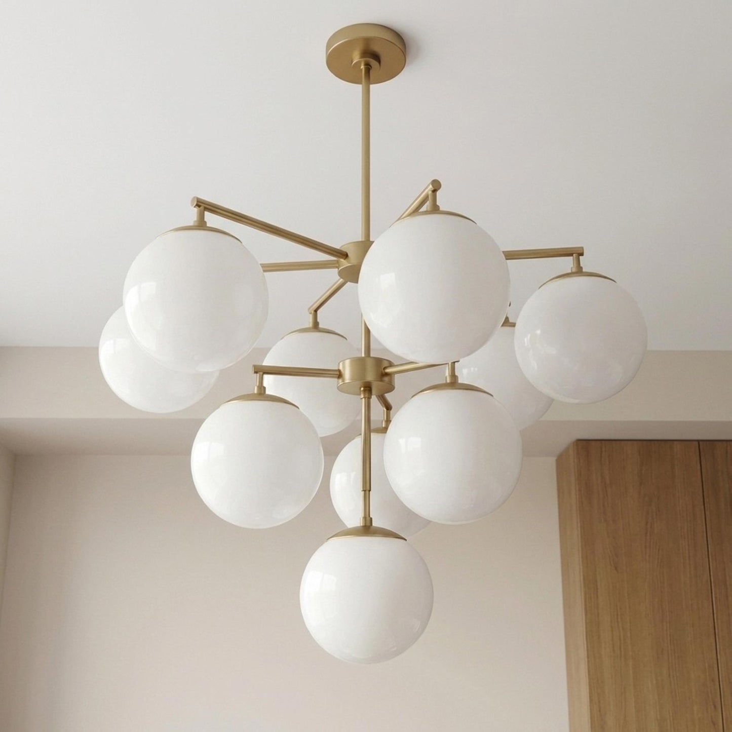 Nube Chandelier in Detail.
