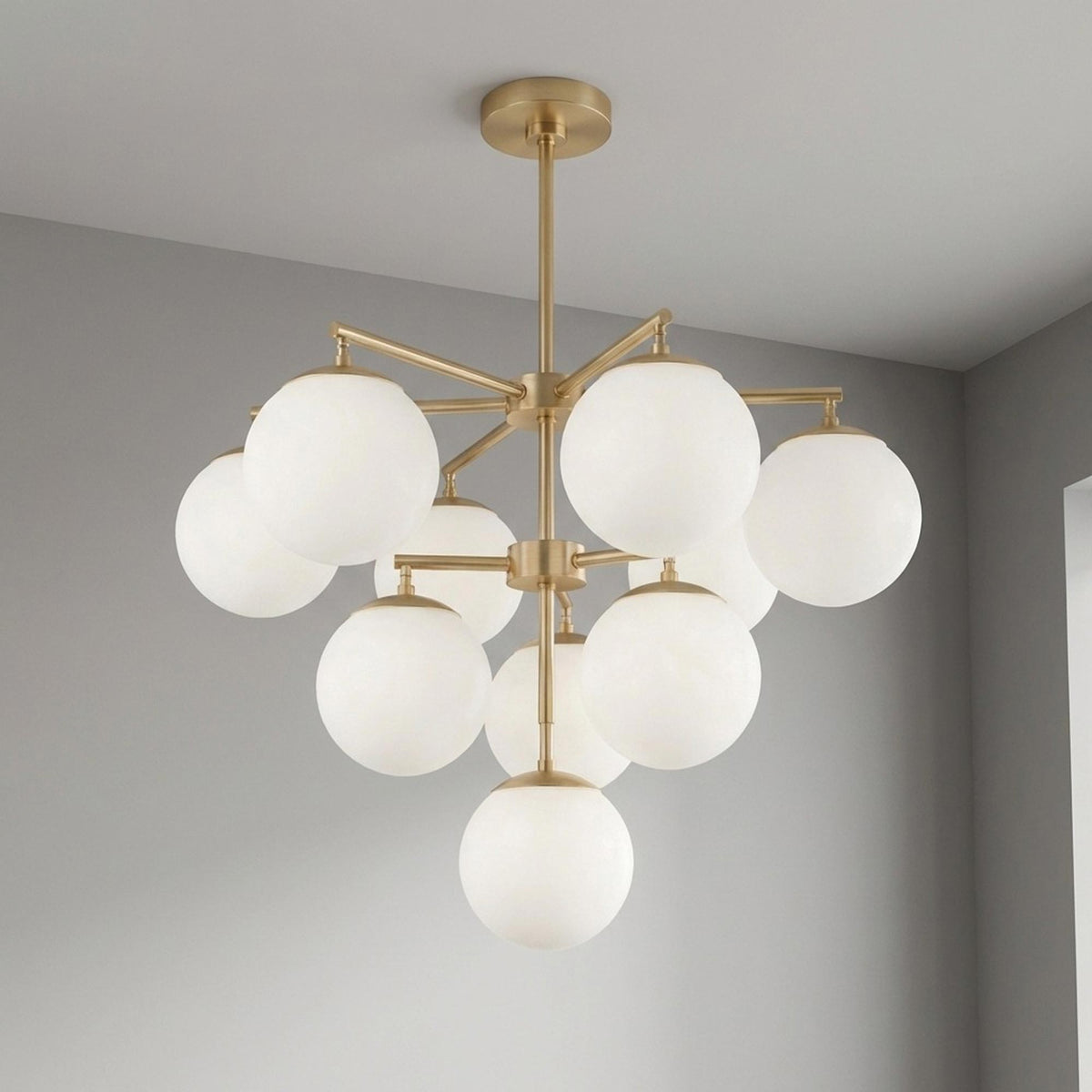 Nube Chandelier in Detail.