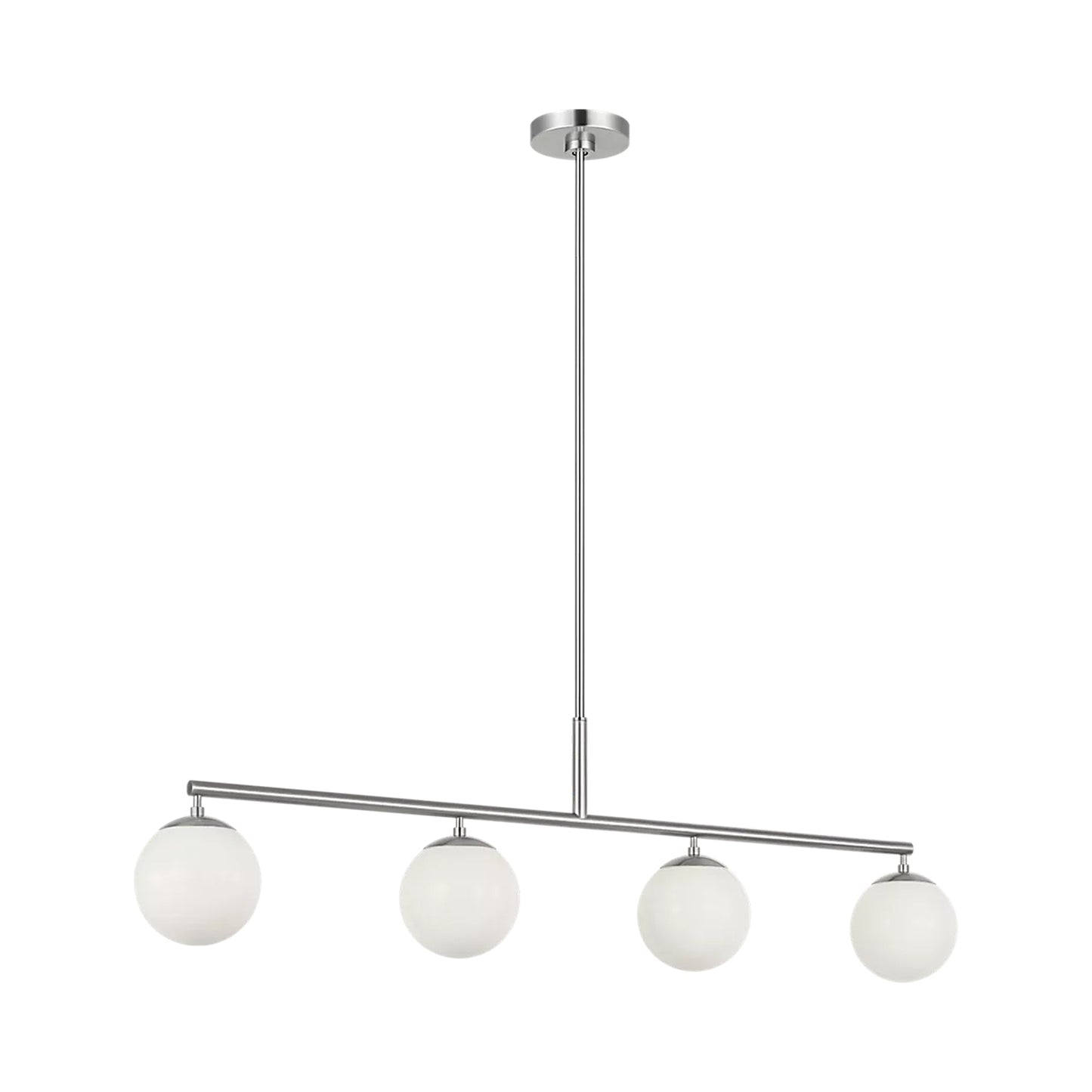 Nube Linear Chandelier in Detail.