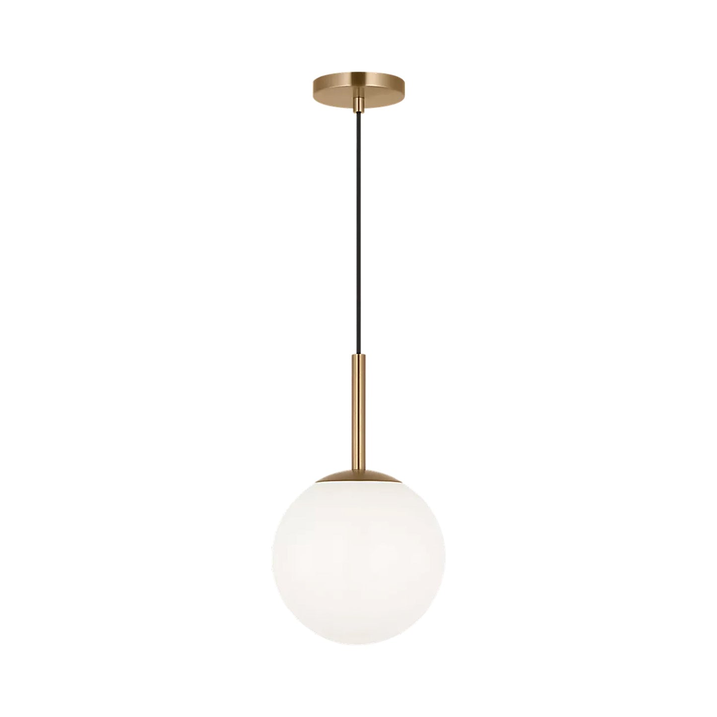 Nube Pendant Light in Satin Brass.