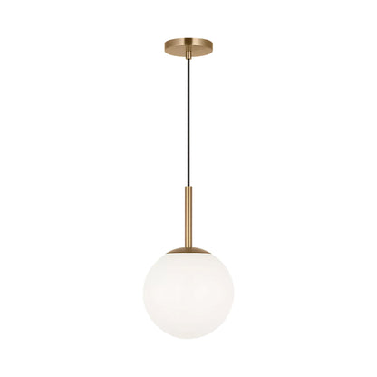 Nube Pendant Light in Satin Brass.