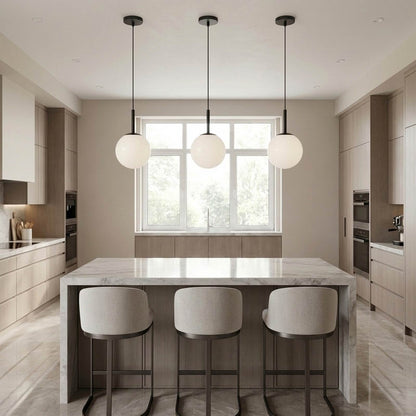 Nube Pendant Light in dining room.