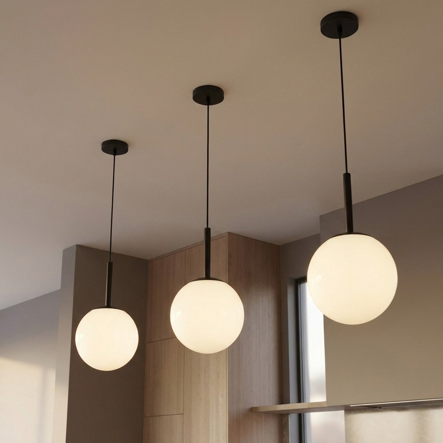 Nube Pendant Light in Detail.
