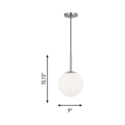 Nube Pendant Light - line drawing.