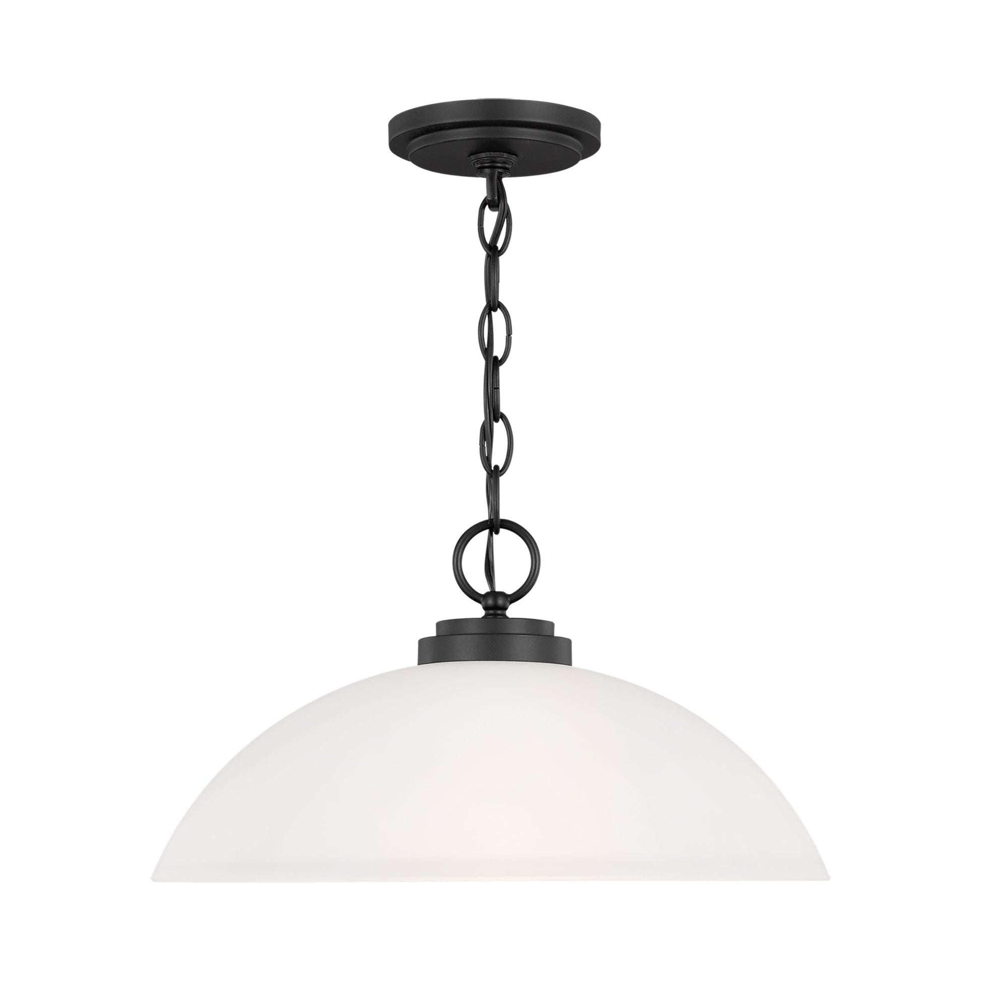Oslo Pendant Light in Midnight Black.