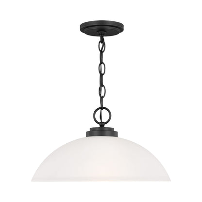 Oslo Pendant Light in Midnight Black.