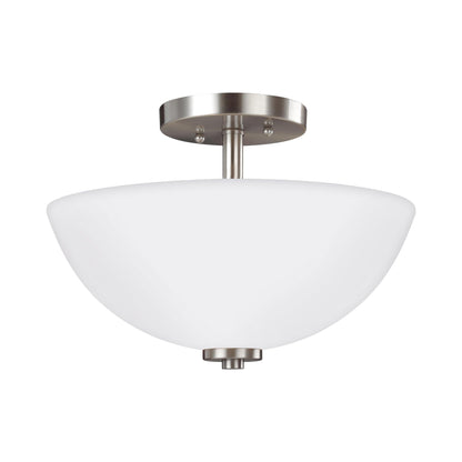 Oslo Semi-Flush Convertible Pendant Light in Detail.