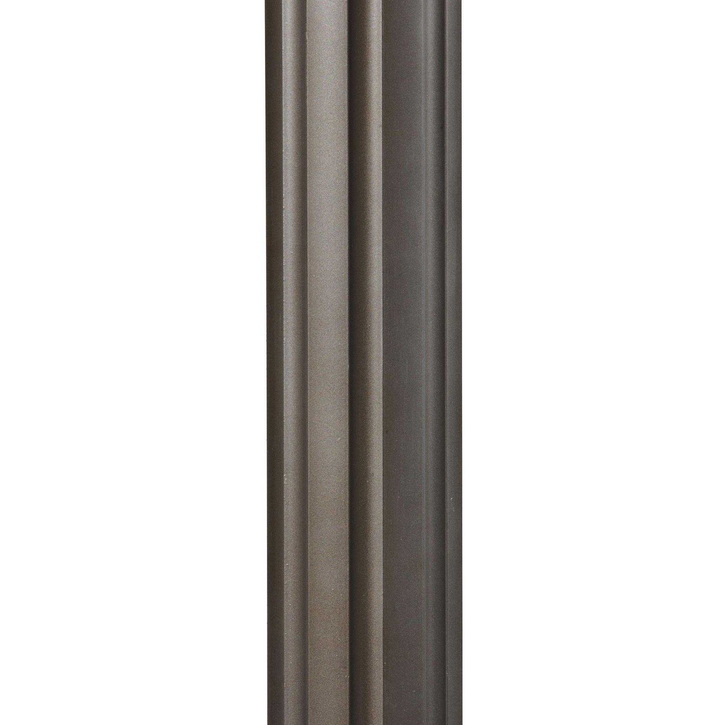 Outdoor Decorative Post in Oil Rubbed Bronze.