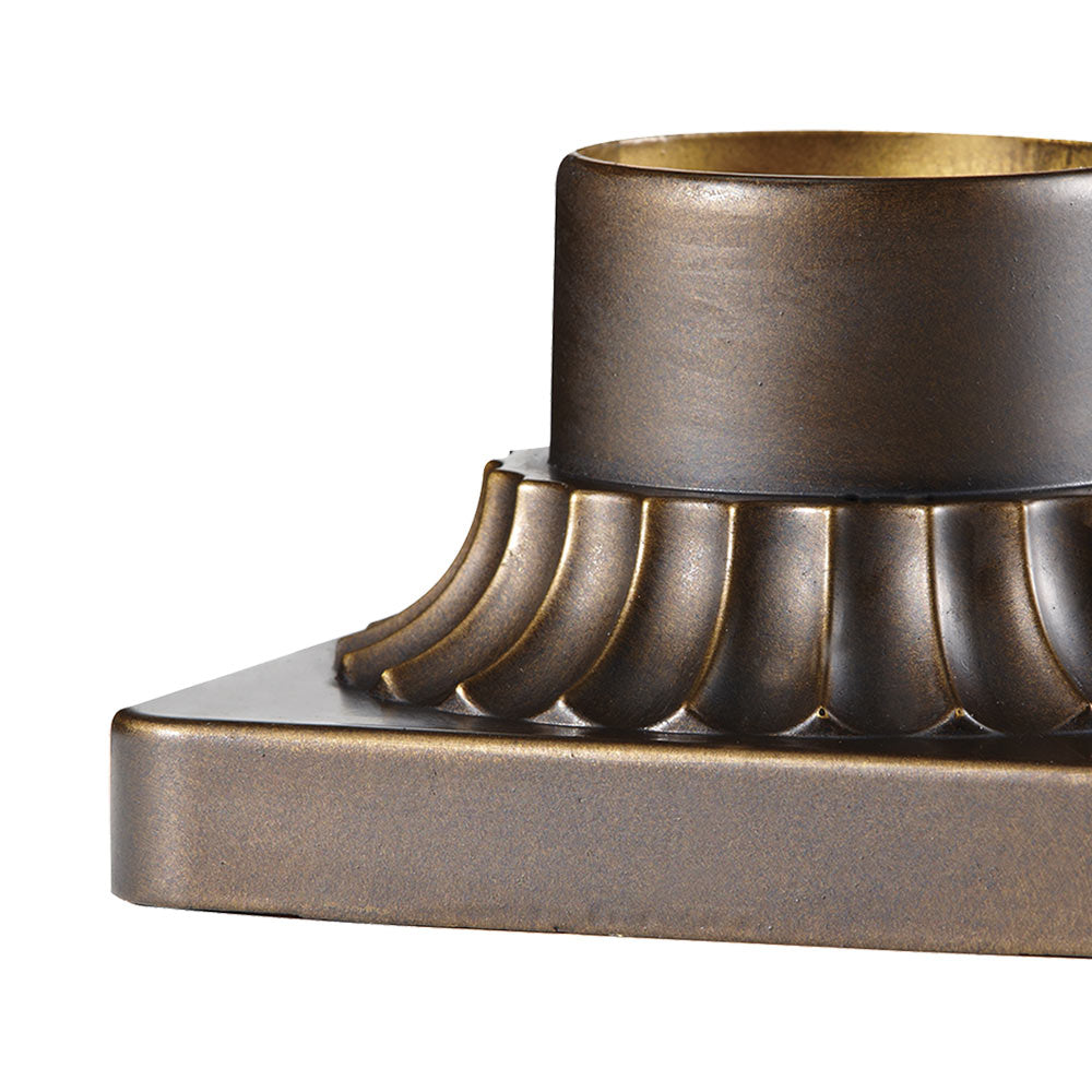 Outdoor Pier Mount Base in Detail.