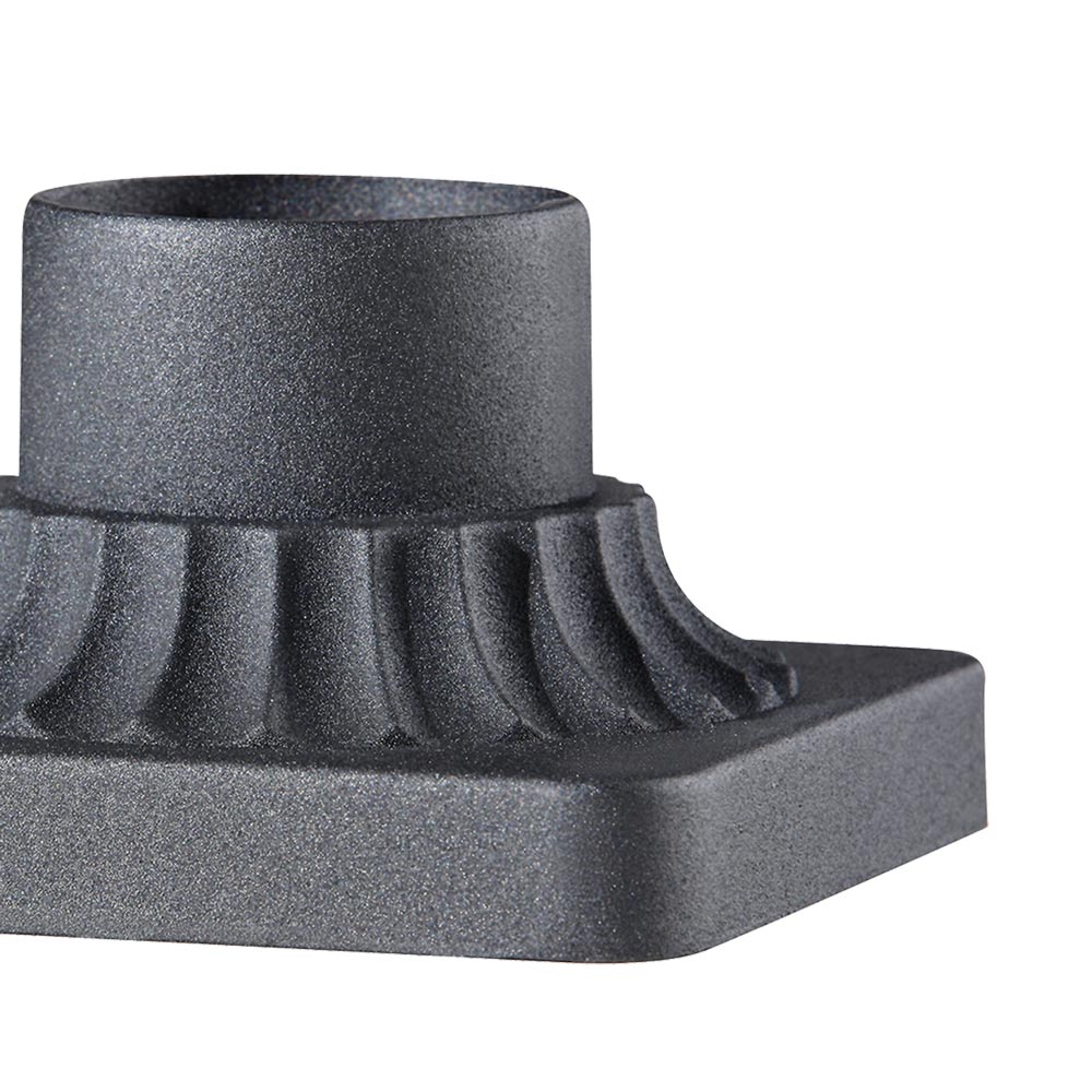 Outdoor Pier Mount Base in Detail.