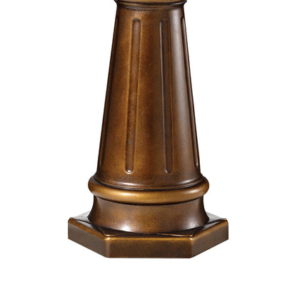 Outdoor Post Base in Detail.