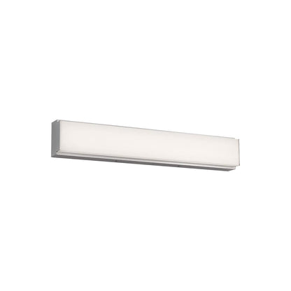 Panna LED Bath Vanity Light in Brushed Nickel (18-Inch).