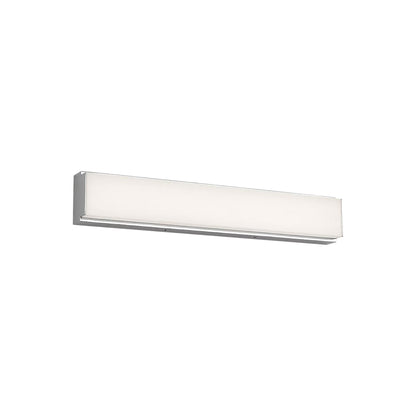 Panna LED Bath Vanity Light in Chrome (18-Inch).