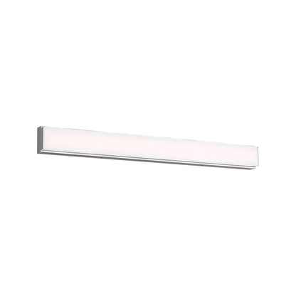 Panna LED Bath Vanity Light in Chrome (30-Inch).