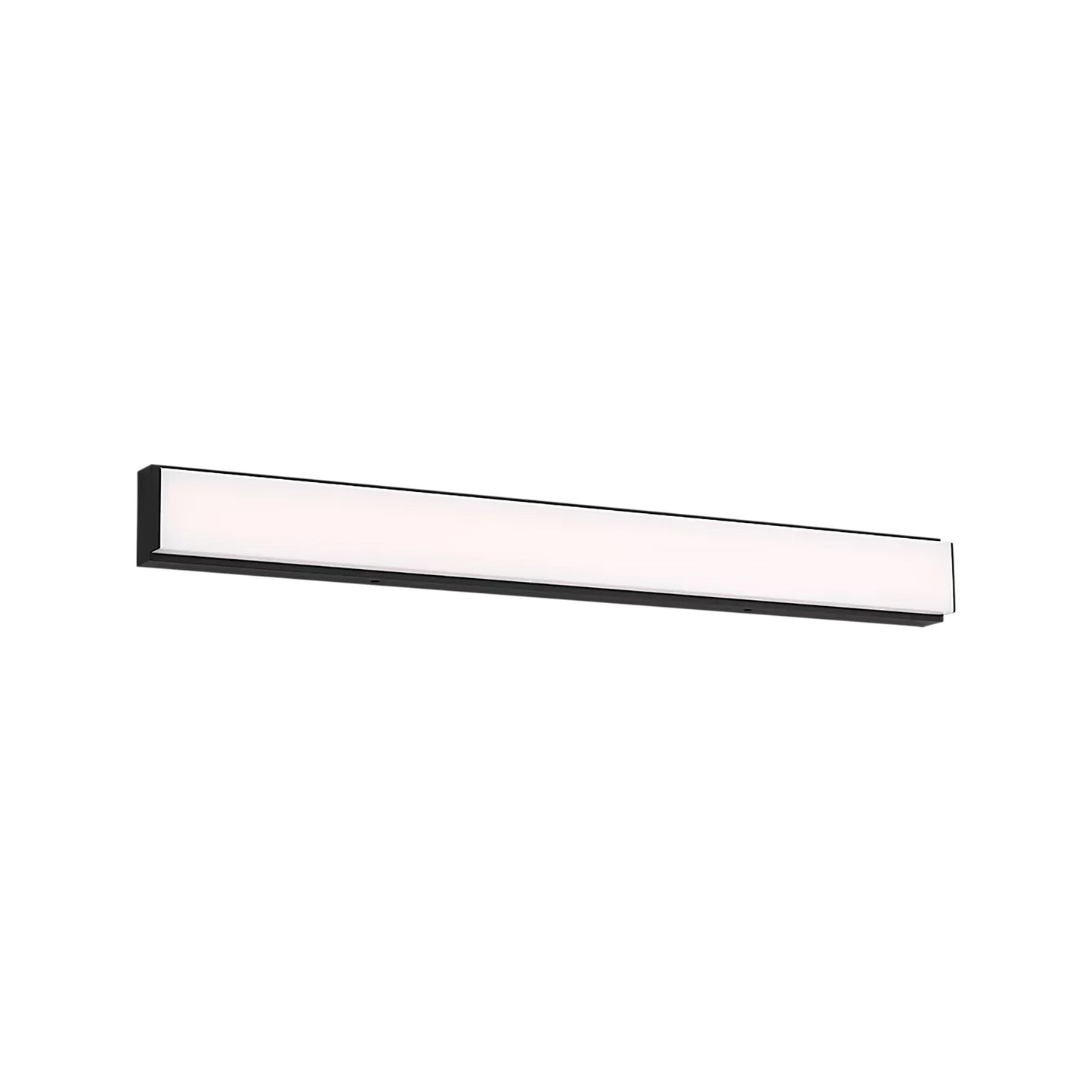 Panna LED Bath Vanity Light in Midnight Black (30-Inch).