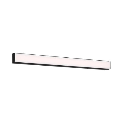 Panna LED Bath Vanity Light in Midnight Black (36-Inch).