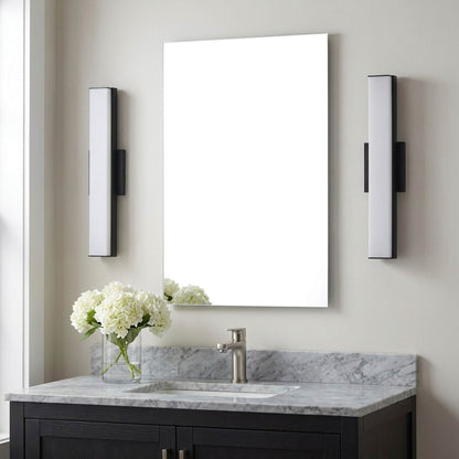 Panna LED Bath Vanity Light in bathroom.