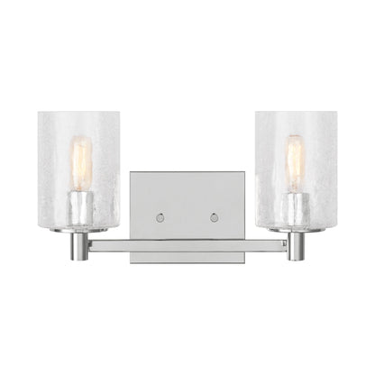 Parker Bath Vanity Light in Chrome (2-Light).