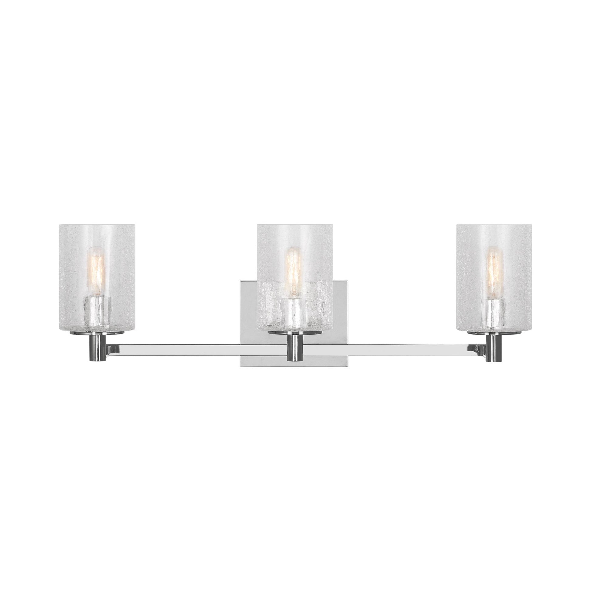 Parker Bath Vanity Light in Chrome (3-Light).