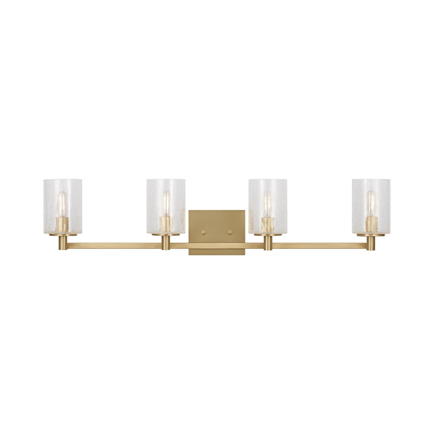 Parker Bath Vanity Light in Satin Brass (4-Light).
