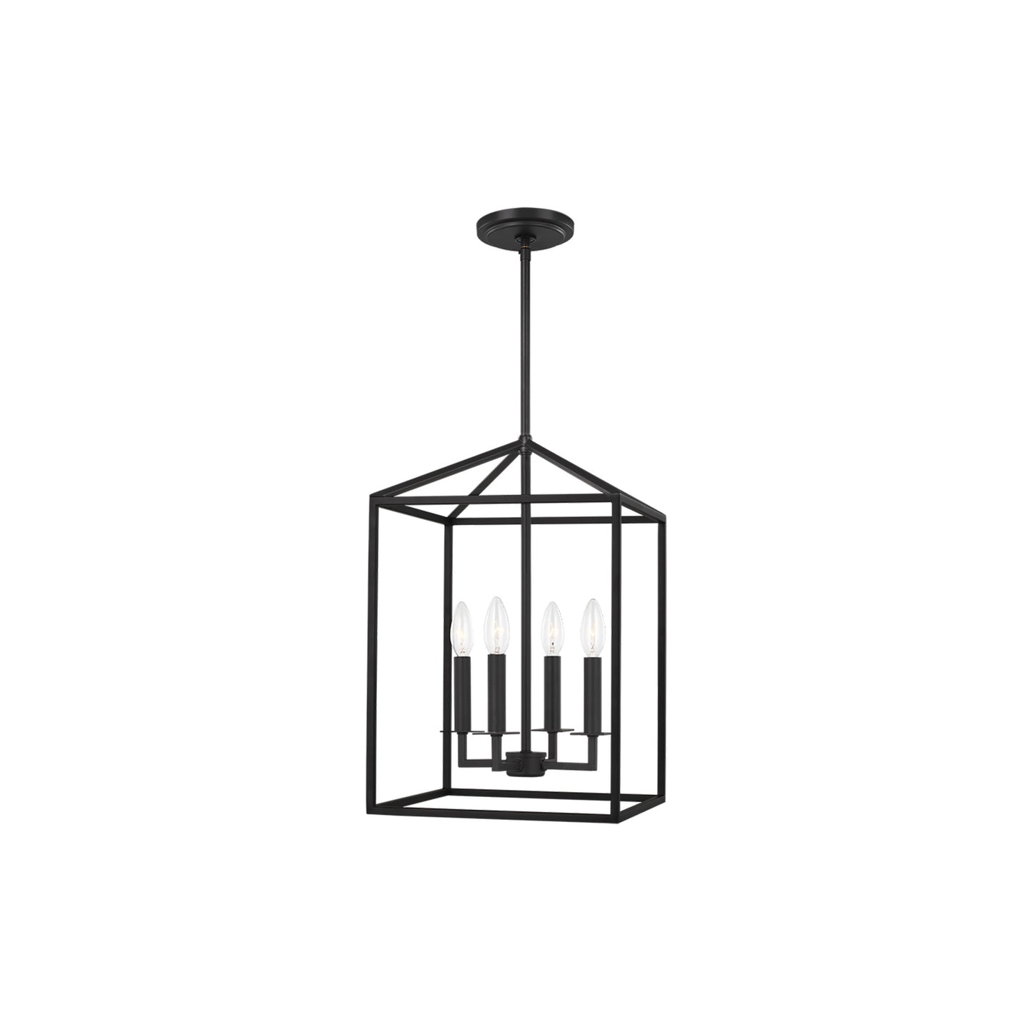 Perryton Pendant Light in Midnight Black (Small).
