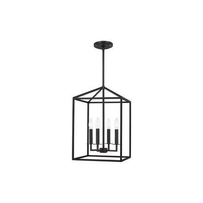 Perryton Pendant Light in Midnight Black (Small).