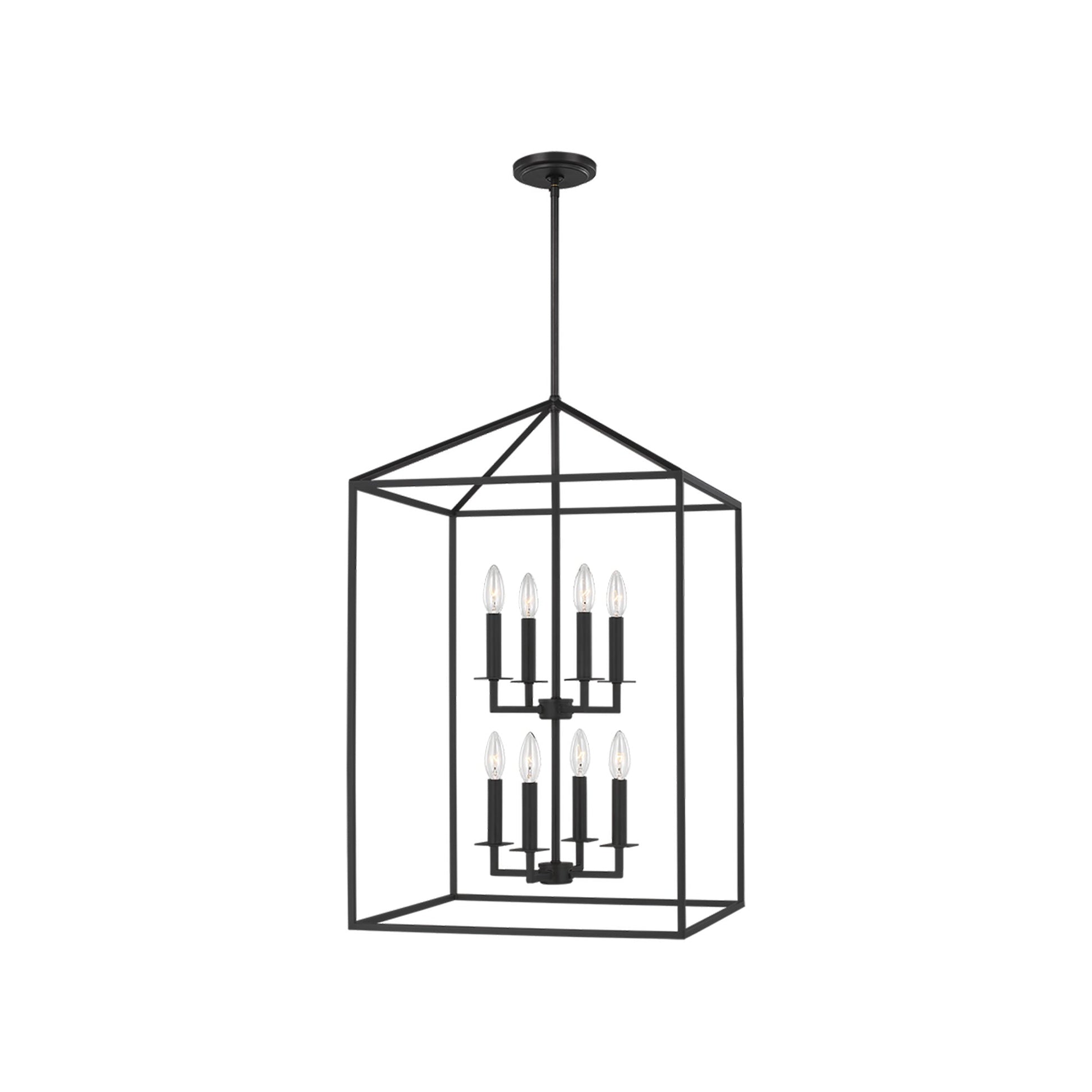 Perryton Pendant Light in Midnight Black (Large).