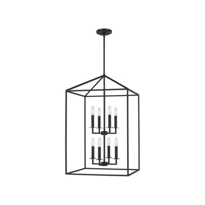 Perryton Pendant Light in Midnight Black (Large).