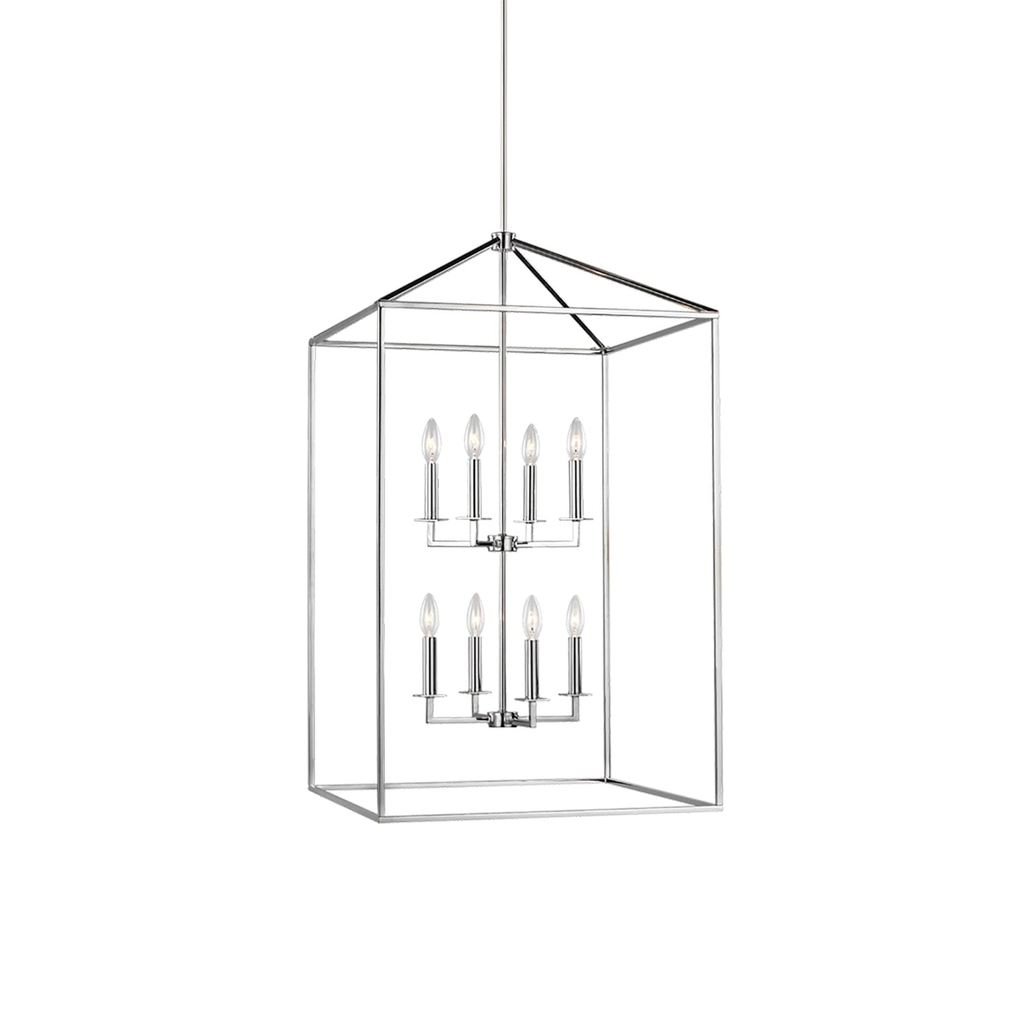 Perryton Pendant Light in Chrome (Extra Large).