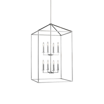 Perryton Pendant Light in Chrome (Extra Large).