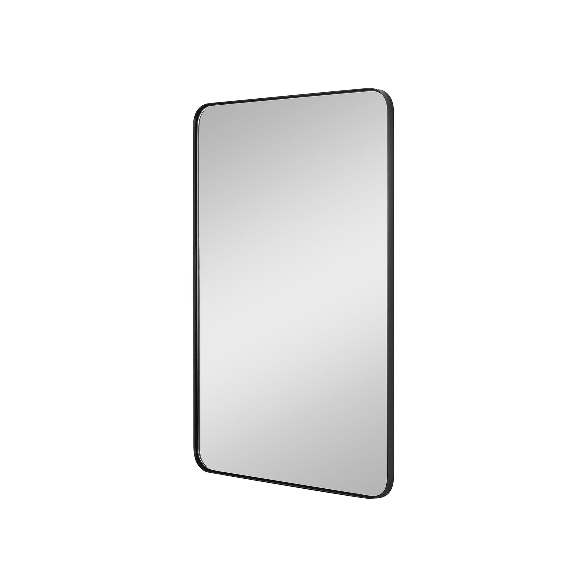 Planer Rectangular Mirror in Midnight Black (Medium).