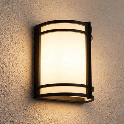 Ravel Outdoor LED Wall Light in Detail.